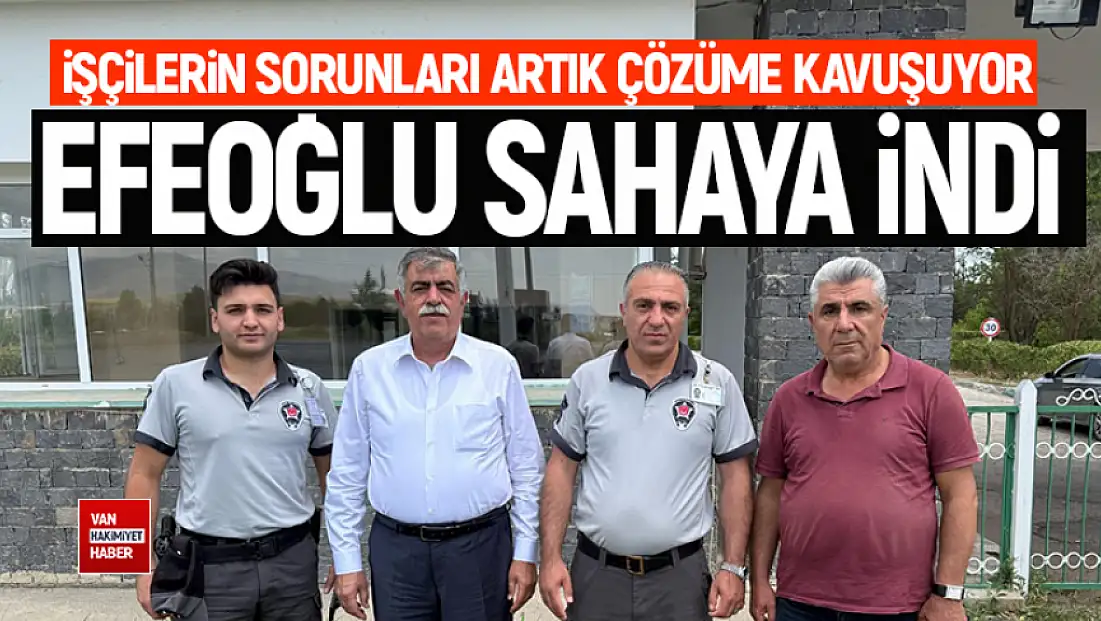 Başkan Efeoğlu'ndan Ağrı'daki sendika üyelerine ziyaret