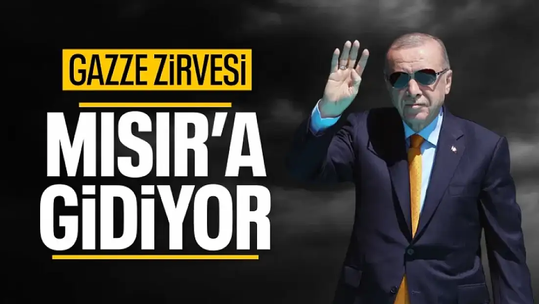 Cumhurbaşkanı Erdoğan yarın Mısır'a gidecek