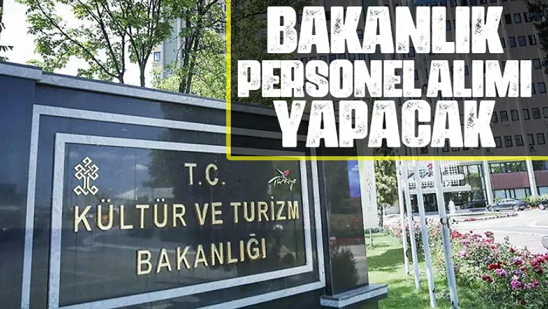 Kültür ve Turizm Bakanlığı Van’da personel alımı yapacak!