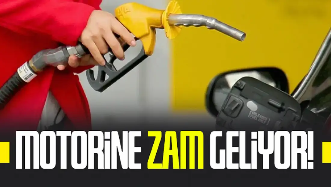 Motorine zam bu gece geliyor
