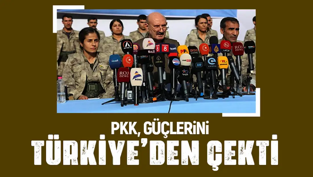 PKK Türkiye’deki tüm güçlerini çektiğini duyurdu