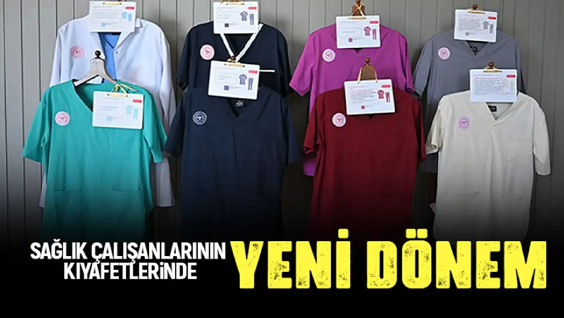 Sağlık çalışanlarının kıyafetlerinde yeni dönem