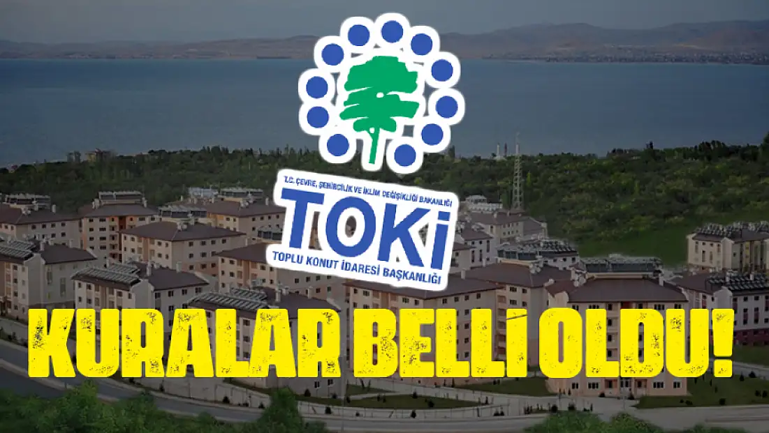 TOKİ kampanyasına başvuranların beklediği haber geldi! Kura tarihleri belli oldu
