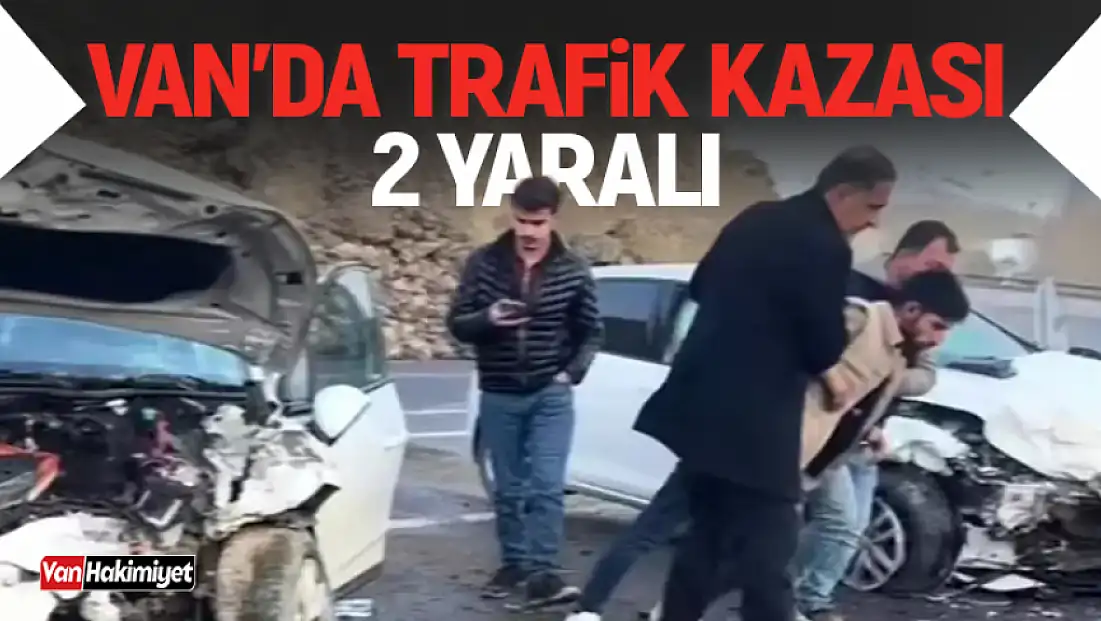 Van'da Feci Trafik Kazası: 2 Yaralı