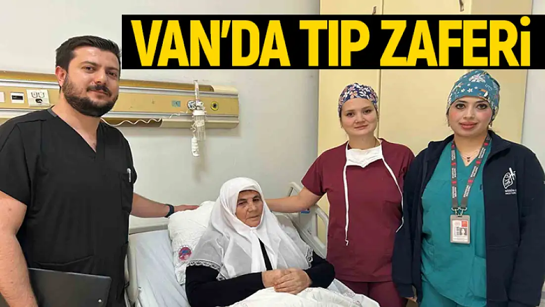 Van'da 'tek kesi' mucizesi: Akciğer ameliyatında çığır açan yöntem