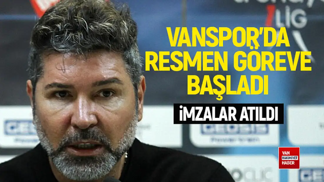Vanspor'da teknik direktör transferi tamam!