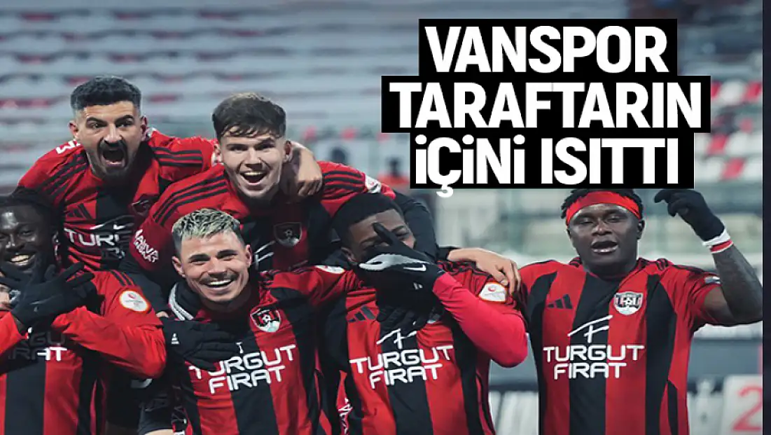 Zorlu zeminde Vanspor fırtınası: Iğdır FK'yı 3 golle geçti