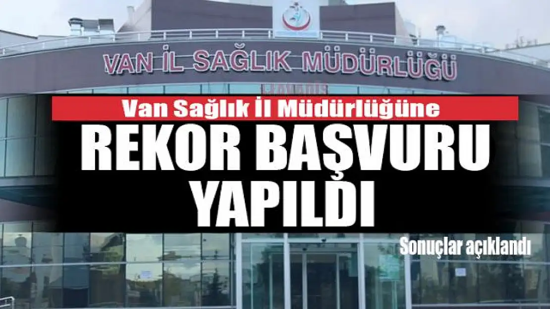 Van'da 50 kişilik şoför alımı için rekor başvuru gerçekleşti