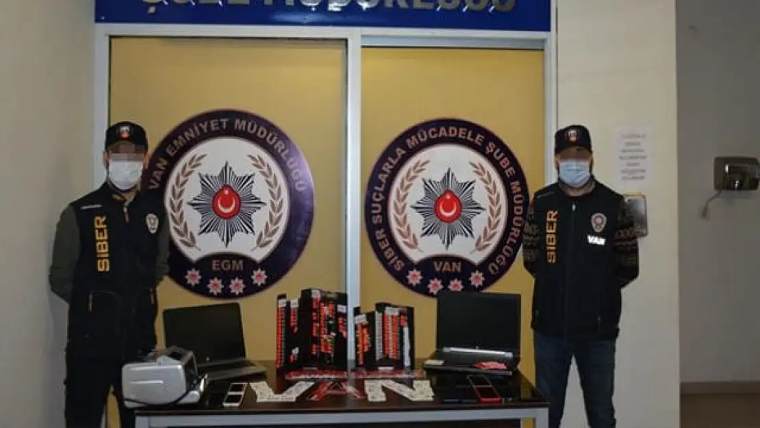 Van'da yasa dışı bahis organizasyonu çökertildi: 21 gözaltı