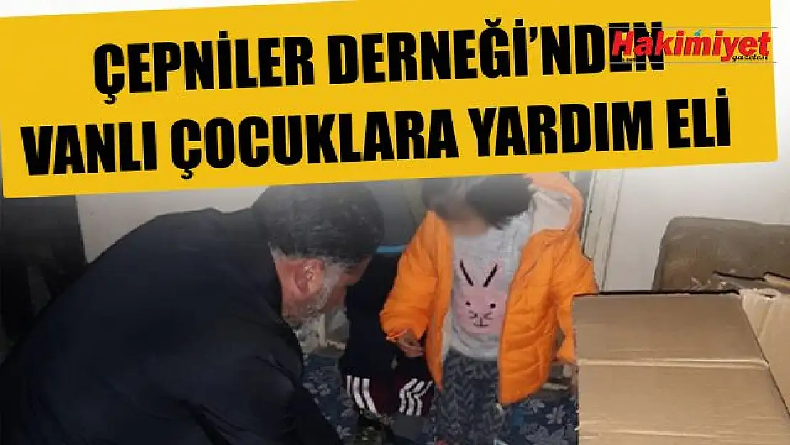 İstanbul Çepniler Derneği Van'daki çocukların içini ısıttı!