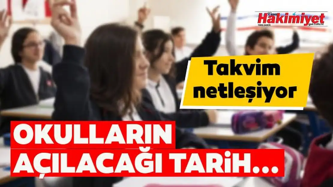 Okullar nihayet açılıyor! Bakan Selçuk'tan önemli açıklama