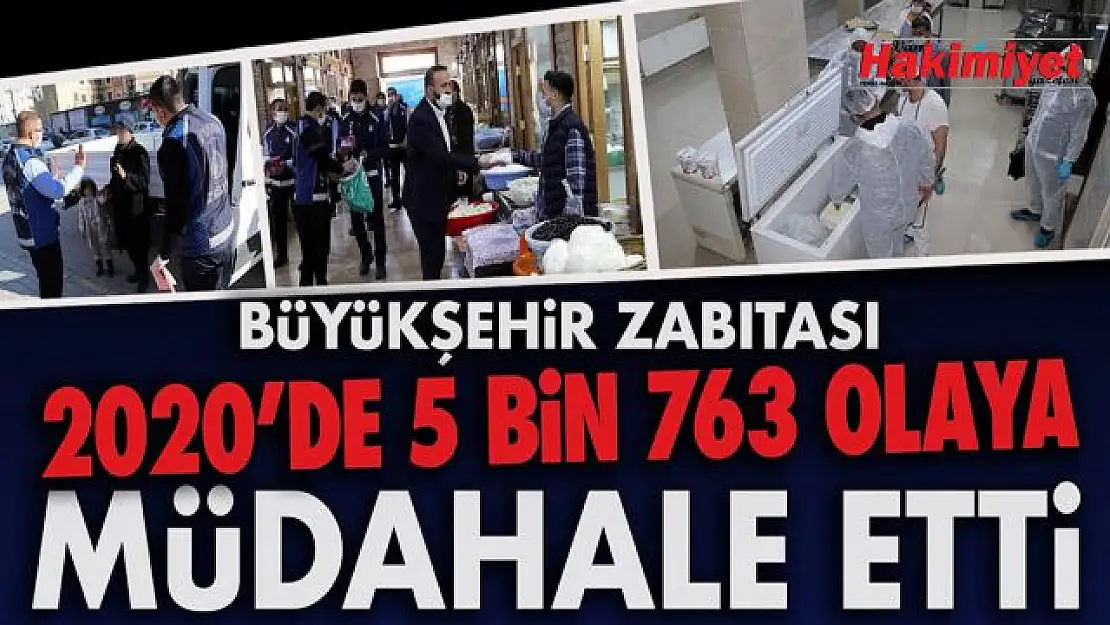 Van Büyükşehir Belediyesi Zabıtası son bir yıl içerisinde 5 bin 763 olaya müdahale etti.