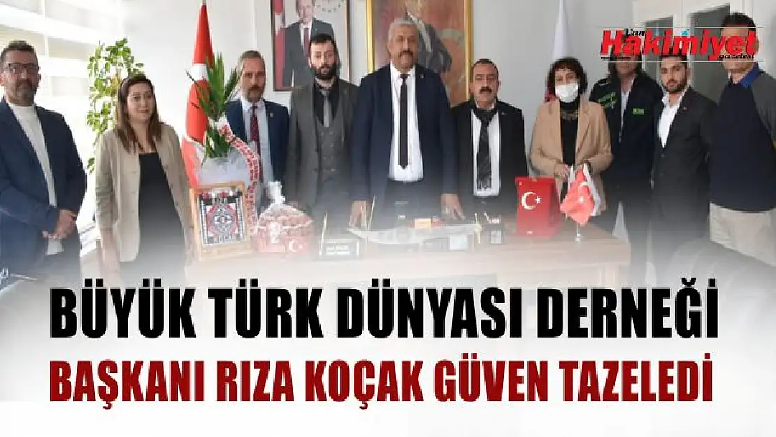 Büyük Türk Dünyası Derneği 1. Olağan genel kurulu yapıldı