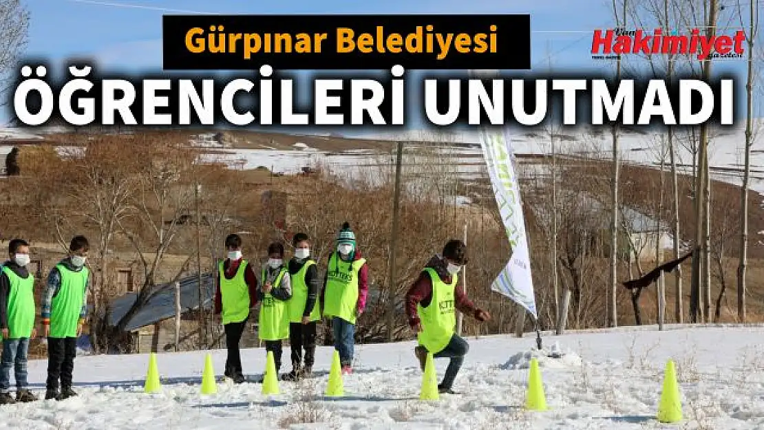 Gürpınar Belediyesi'nden öğrencilere yarıyıl etkinliği