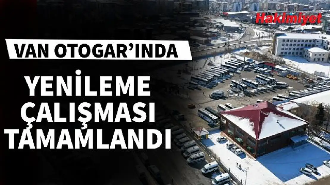 Şehirlerarası ve ilçe terminali yeniden dizayn edildi