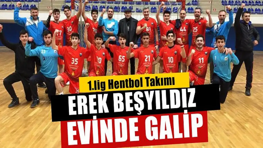 Van Erek Beşyıldız Hentbol takımı zorlu rakibini devirdi