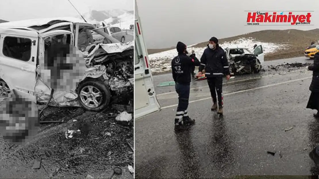 Van'da yürek yakan acı kaza: 3 ölü 7 yaralı