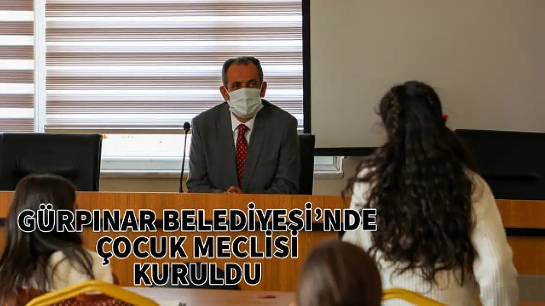 Gürpınar Belediyesinde çocuk meclisi kuruldu