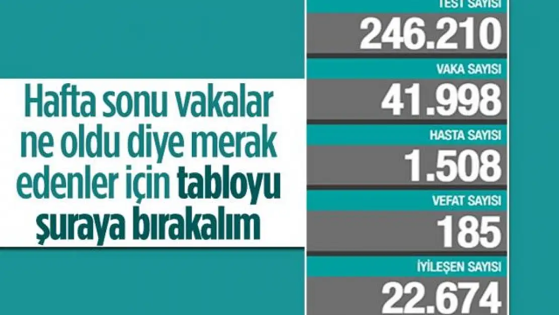 4 Nisan Türkiye'de koronavirüs tablosu