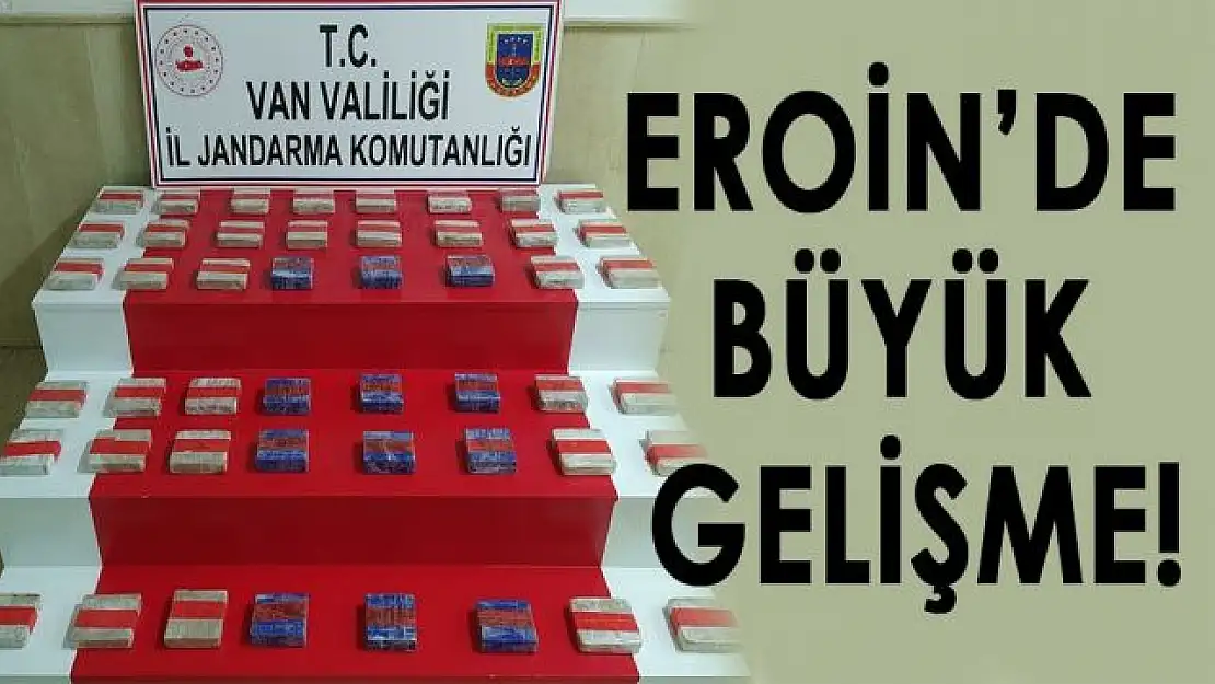 Çaldıran'da 25 kilo eroin ele geçirildi