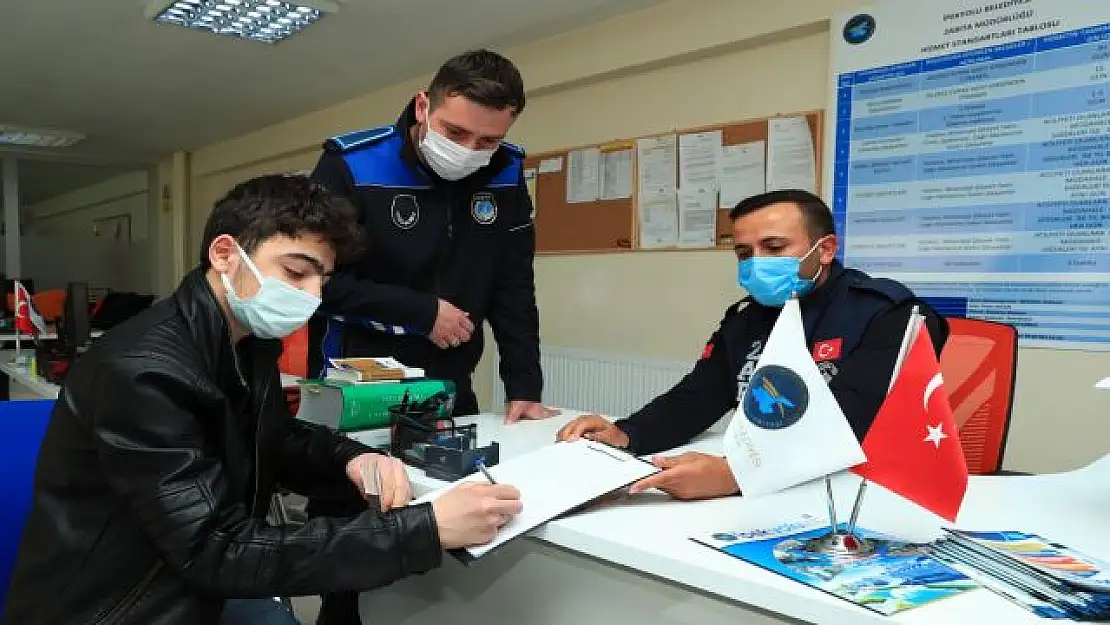 İPEKYOLU BELEDİYESİ ZABITA MÜDÜRLÜĞÜ PERSONELİNDEN ÖRNEK DAVRANIŞ