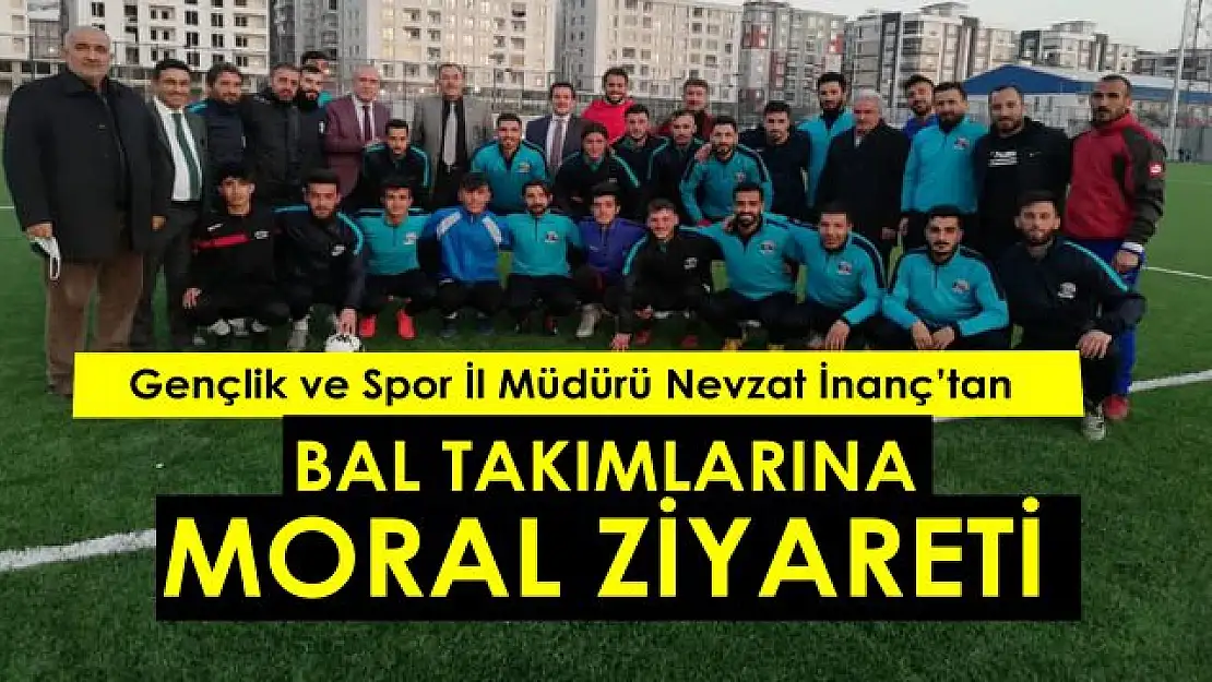 Nevzat İnanç'dan Vangölü Spor ve Yolspor Kulüplerine moral ziyareti