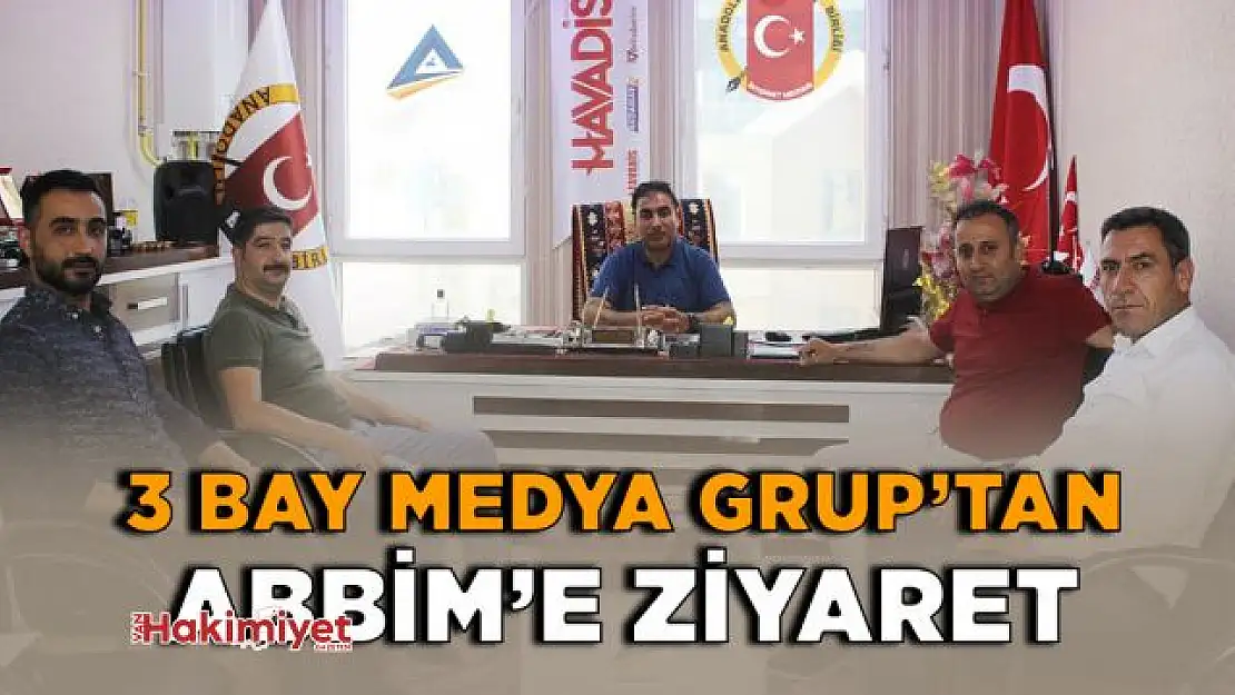 3 BAY Medya Grup'tan ABBİM'e ziyaret