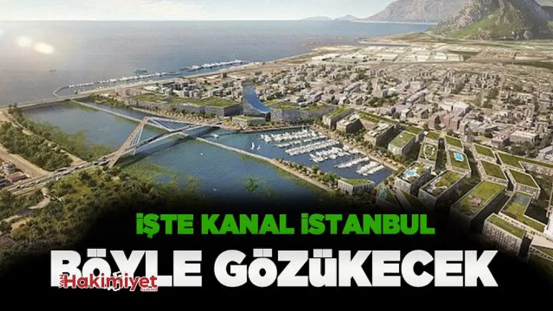 Adil Karaismailoğlu Kanal İstanbul'un nasıl gözükeceğini ilk kez paylaştı