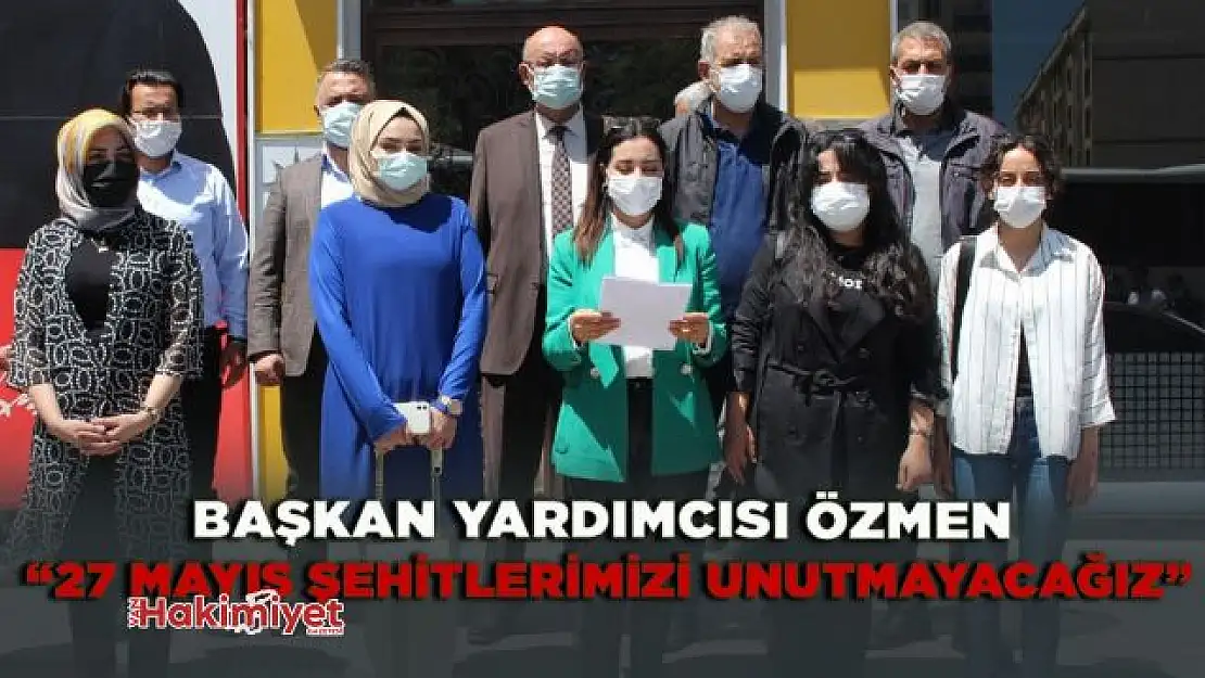 AK Parti Van İl Başkanlığının 27 Mayıs Açıklaması