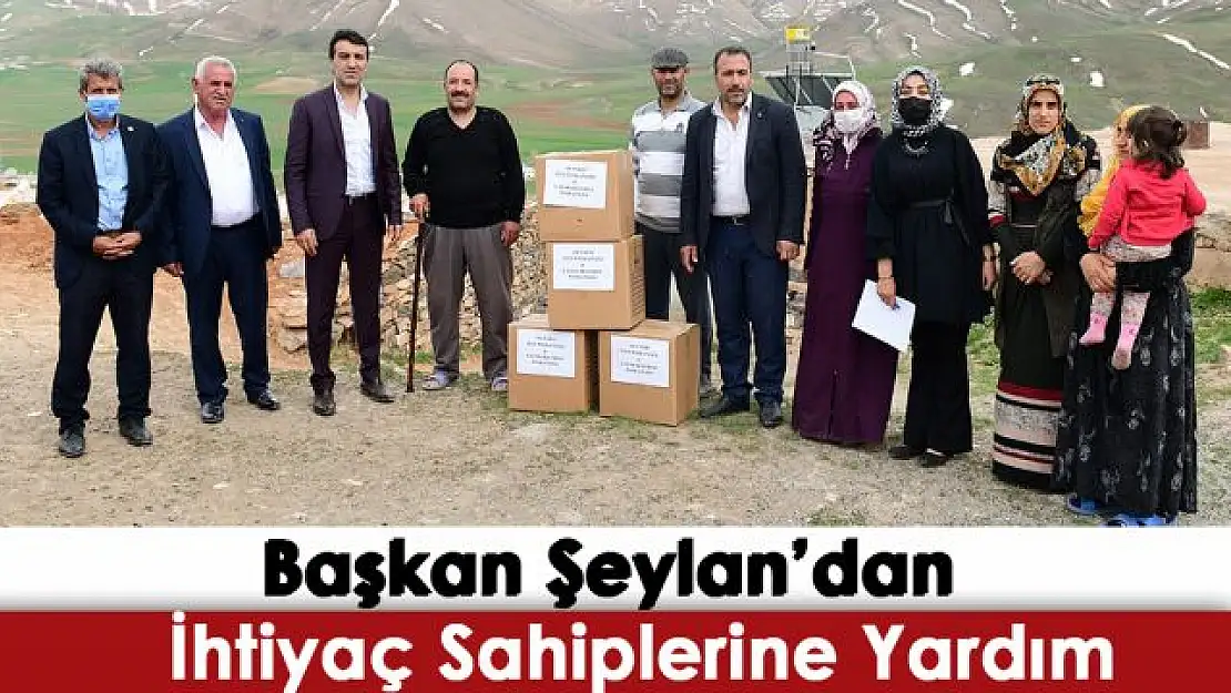 Çatak Belediyesinden ihtiyaç sahiplerine destek