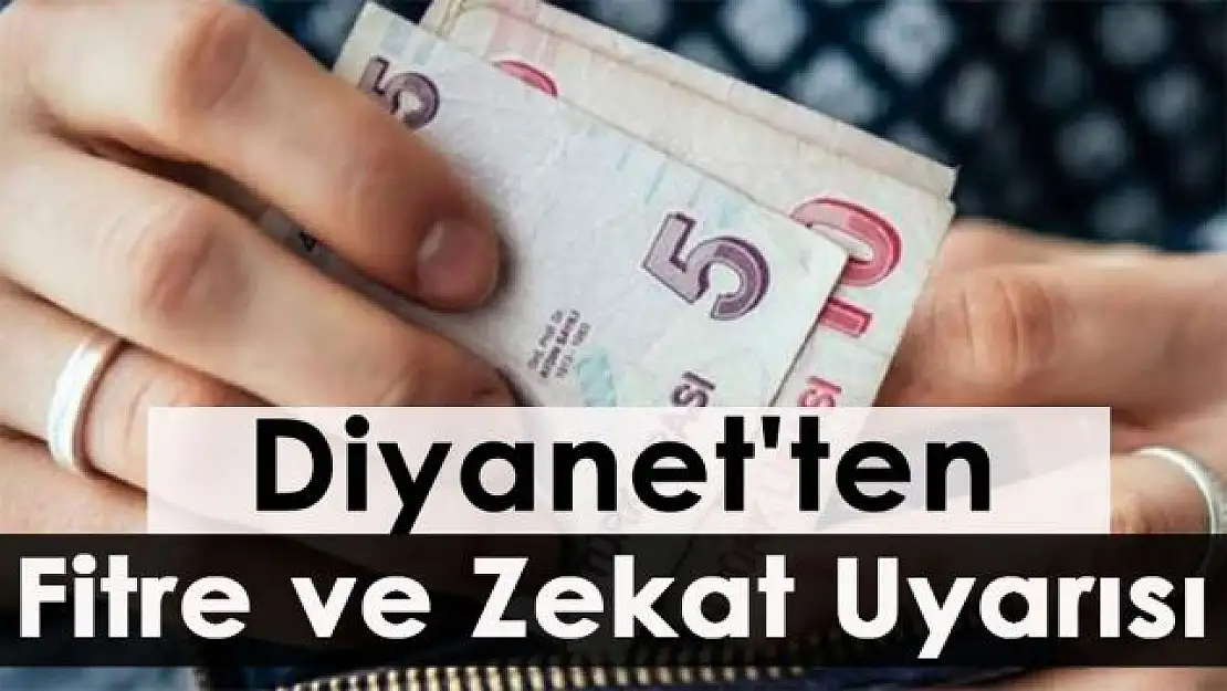 Diyanet'ten fitre ve zekat uyarısı: Tam kapanma sürecinde internet bankacılığı üzerinden ödenebilir