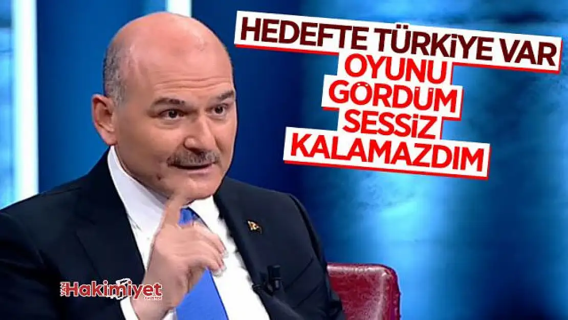 Süleyman Soylu'dan gündeme dair açıklamalar