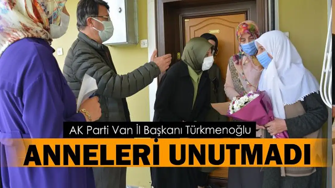 Van AK Parti Şehit ve Engelli annelerinin 'Anneler Günü'nü kutladı