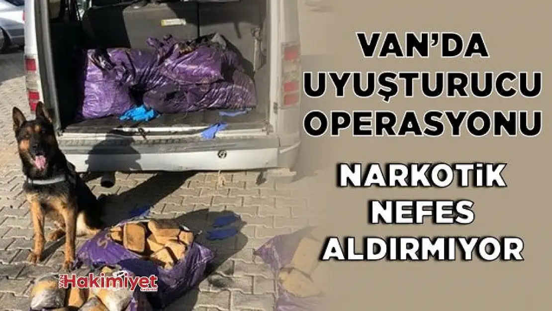 Van'da 24 kilo 790 gram uyuşturucu ele geçirildi