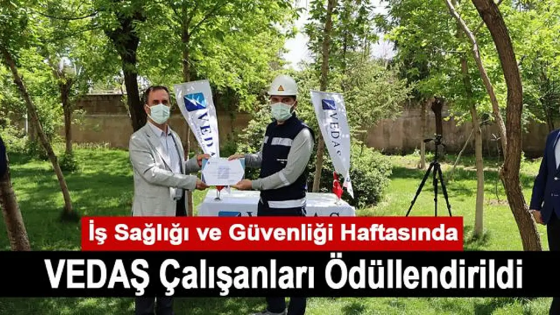 VEDAŞ, çalışanlarını ödüllendirdi