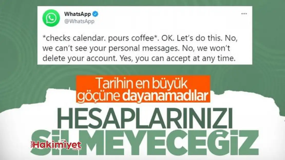 WhatsApp, gizlilik sözleşmesiyle ilgili yeni açıklama yaptı