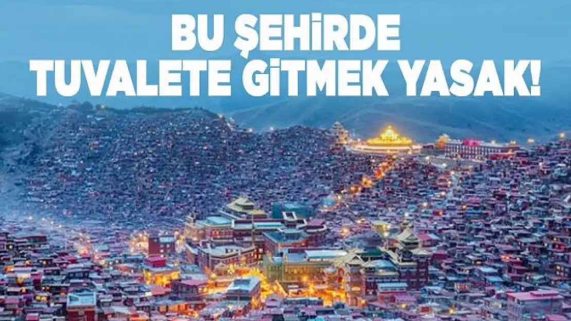 Bu şehirde tuvalete gitmek yasak