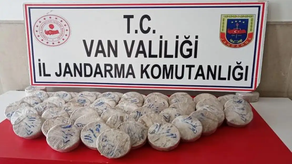 Çaldıran'da 29 kilogram eroin maddesi ele geçirildi