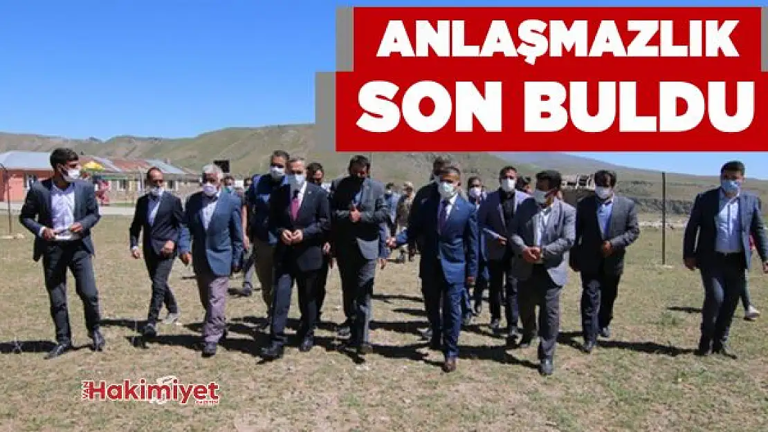 Erciş'te yarım asırlık anlaşmazlık son buldu