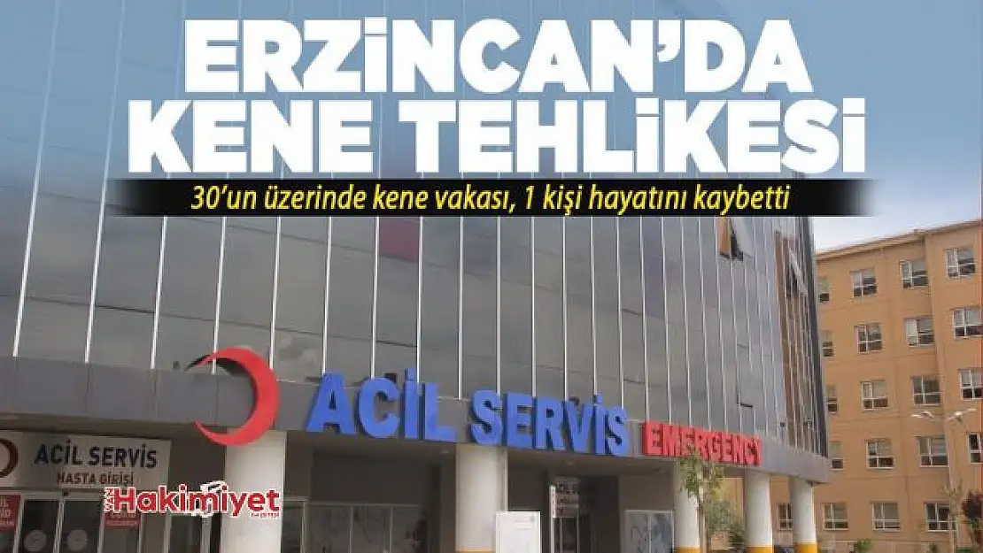 Erzincan'da kene tehlikesi: 1 kişi öldü