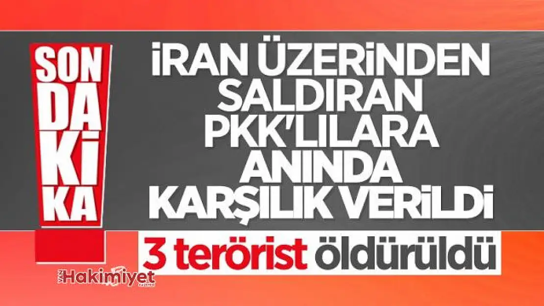 Hakkari'de METİ timine roketli saldırı girişimi: 3 terörist öldürüldü