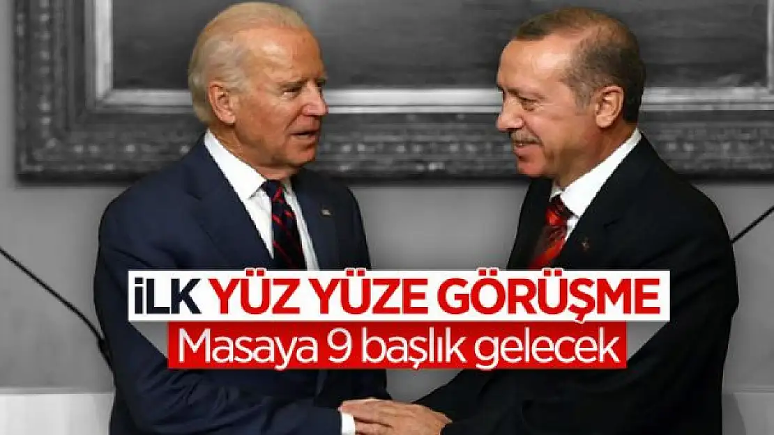 Kritik gün: Erdoğan, Biden ile bir araya gelecek