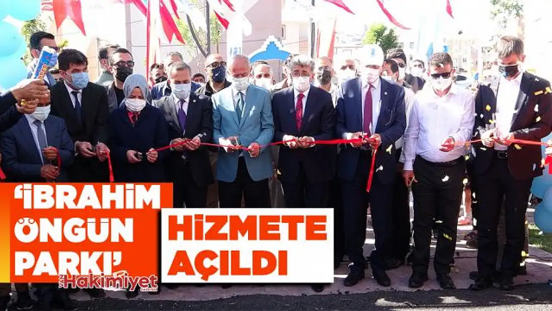 Tuşba Belediyesinin 'İbrahim Öngün Parkı' hizmete açıldı