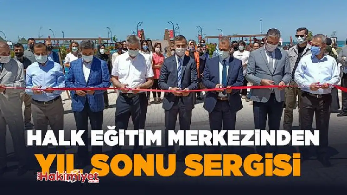 Tuşba Halk Eğitim Merkezi Müdürlüğünden yılsonu sergisi