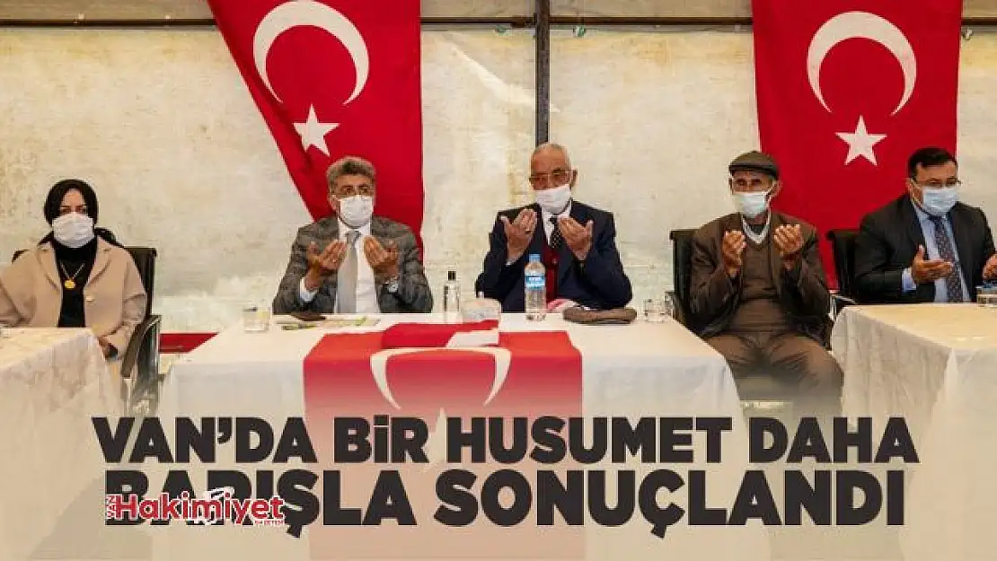 Van'da bir husumet daha barışla sonuçlandı