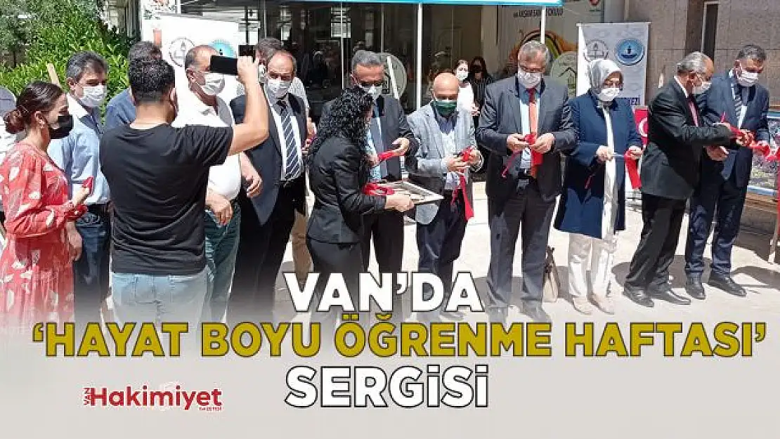 Van'da 'Hayat Boyu Öğrenme Haftası' sergi