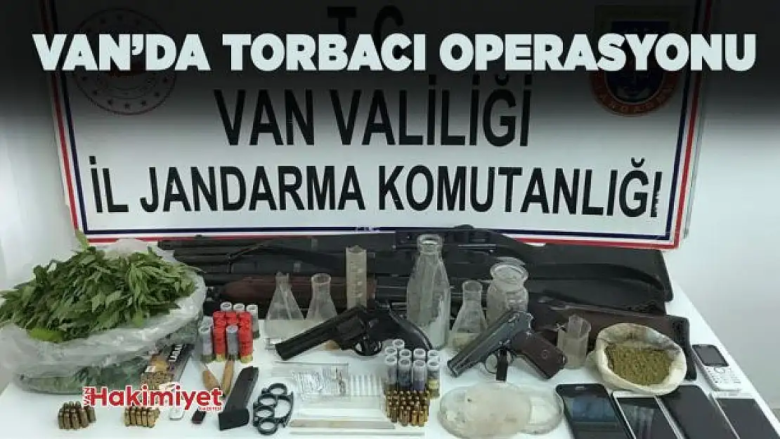 Van'da torbacılara operasyon yapıldı