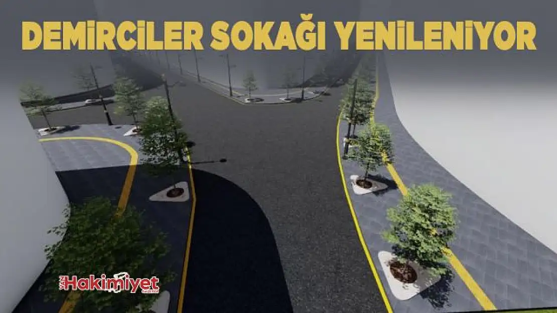 Van'daki Demirciler Sokağı yenileniyor