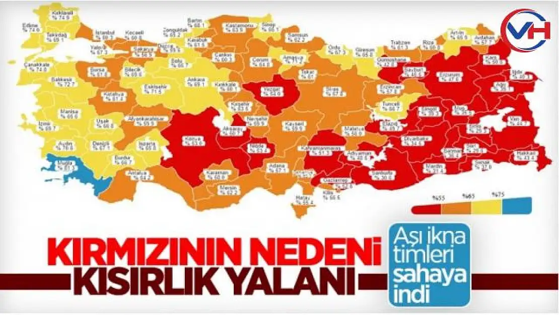 Aşı ikna timleri kısırlık iddiasına karşı sahaya indi