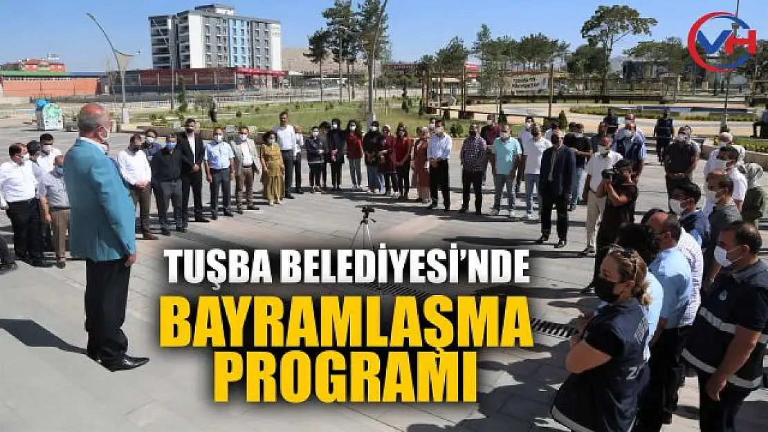 Başkan Akman personelle bayramlaştı